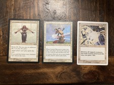 MtG Orim's Chant Planeshift. Limited Resources Exodus. Righteous Fury White Lot