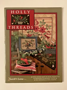 Holly Threads - Need'l Love - Wool Applique - Quilt+ p - Picture 1 of 8