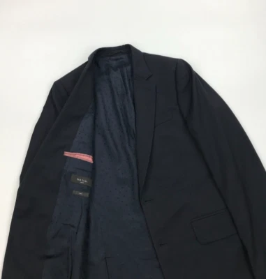 Men's Dark Navy Blue Paul Smith London Blazer 36R Soho Wool Jacket Lined B/C - Image 1 of 4
