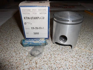Pistone piston kolben KTM GS 125 stampato printed 123,6 cc ASSO WERKE 3895 54,0 - Picture 1 of 1