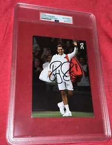 Roger Federer PSA/DNA Wimbledon Champion Autographed Signed Photo - Picture 1 of 1