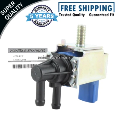 OEM Genuine FOR Nissan 14930-5M00A Vapor Canister Purge Solenoid Control Valve Foto 1 de 4