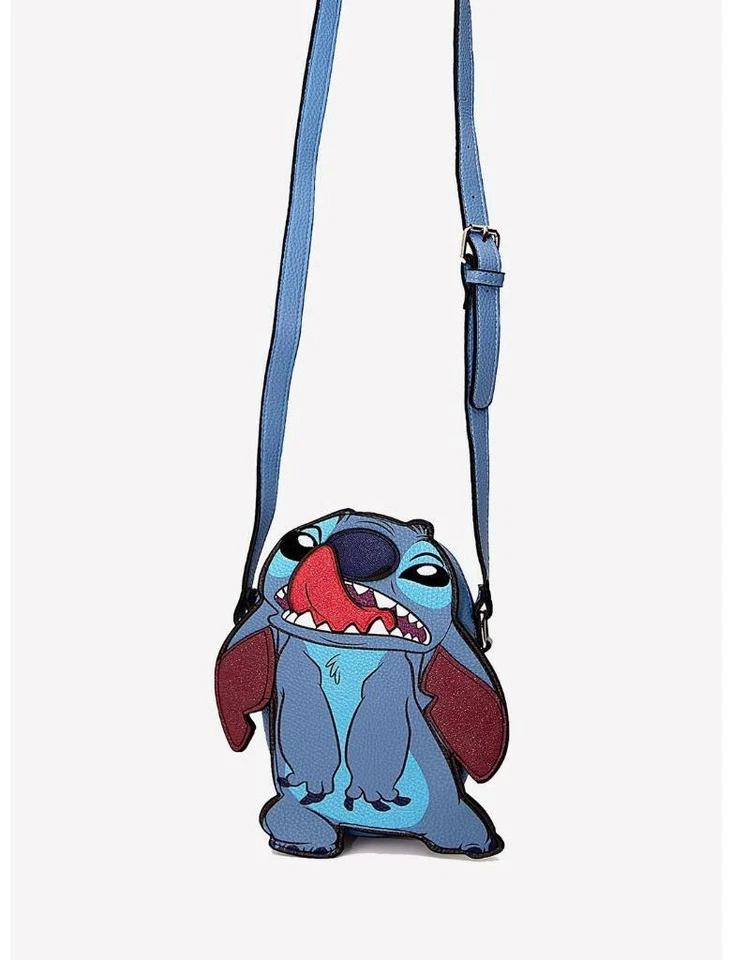 Danielle Nicole Disney Lilo and Stitch Diecut Crossbody Bag - Image 1 of 1