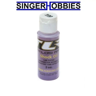 Team Losi Racing TLR74018 SILICONE SHOCK OIL, 100WT, 1325CST, 2OZ HH - Image 1 of 2