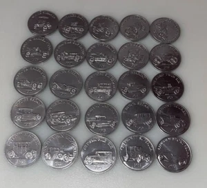 Sunoco Aluminum Antique Car Coin Collection 1968 Series 1 Franklin Mint ‘01-‘25 - Picture 1 of 9