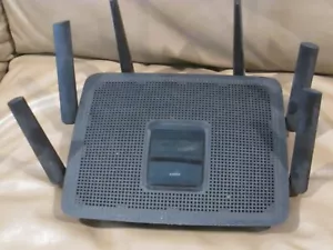 Linksys EA9300 WLAN Router, Tri-Band 4 Port AC4000 WLAN - Schwarz - Bild 1 von 3