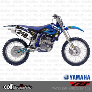 GRAPHICS DECALS STICKERS FULL KIT FOR YAMAHA YZ250F YZ450F YZF250/450 2003-2005 - Picture 1 of 1