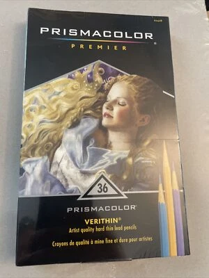 Prismacolor Premier Verithin Colored Pencil Set, Assorted Colors, 36 Pencils/Pac - Image 1 of 2