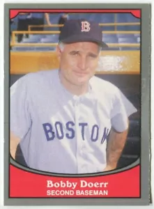 1990 Pacific Baseball Legends #21 Bobby Doerr Boston Red Sox - Imagen 1 de 2