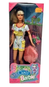 BARBIE SIDEWALK CHAIK SPECIAL EDITION VINTAGE BARBIE DOLL 1997 MATTEL - Picture 1 of 1