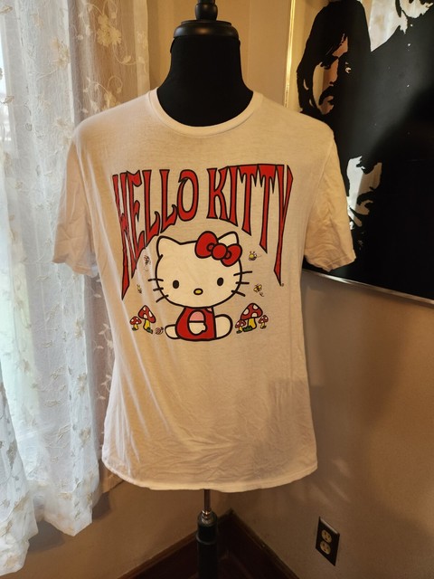 Camiseta Feminina Kuromi Com Estampa De Desenho Japonês Harajuku Hello Kitty  Kawaii