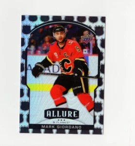 2020-21 Upper Deck Allure Mark Giordano #34 2005 NHL Shield Calgary Flames - Picture 1 of 2