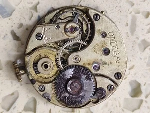 Omega 8760 kleines unvollständiges Uhrwerk funktioniert nicht für gebrauchte Teile - Bild 1 von 8