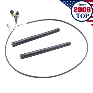 KIT For DELL OptiPlex 7060 7070 7080 7090 7000 7010 SFF Wifi Cable Antenna YFTJ6 - Afbeelding 1 van 5