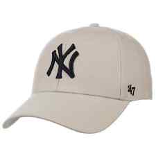 47 BRAND MVP Yankees Bone Cap Basecap Baseballcap Curved Brim Snapback NY New