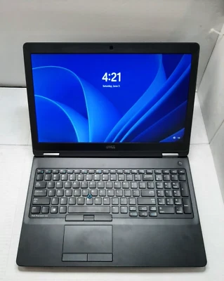 Dell Precision 3510 15.6" Laptop i7-6700HQ 8GB RAM 256GB SSD Win11 #97 - Image 1 of 4