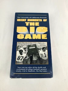 The University of California Presents Great Moments Of The Big Game VHS 1991 - Bild 1 von 3