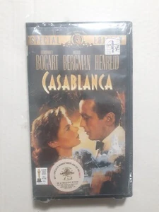 CASABLANCA Special Edition VHS Bogart And Bergman, New Sealed - Picture 1 of 2