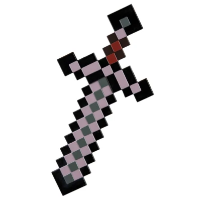 Netherschwert Minecraft Replik 1:1 Diamant Diamond Nether Schwert sword 51 cm - Bild 1 von 4