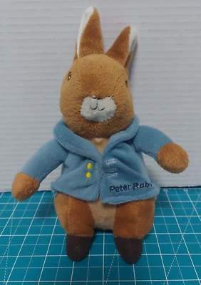 Peter Rabbit, Beatrix Potter Kids Preferred 7" tall-2010 Plush Bean Bag Toy — 第 1/4 张图片