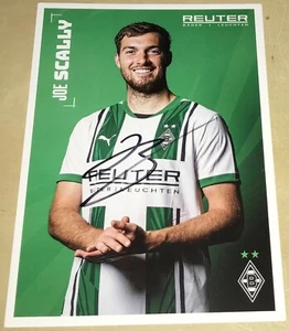Joe Scally Signierte Autogrammkarte Borussia Mönchengladbach Autogramm 2024/25 - Bild 1 von 1