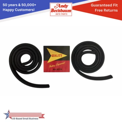 Chrysler 1960-1966 izquierda/derecha 4 puertas techo rígido resistente a la intemperie riel de techo junta de goma Foto 1 de 4