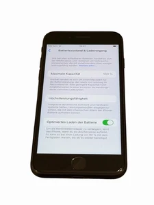 Apple Iphone SE 2022 128GB Schwarz 100% Batterie - Bild 1 von 8