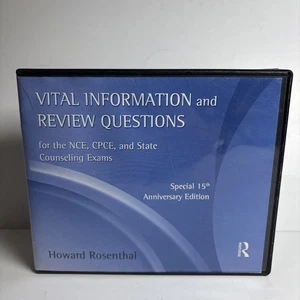 Vital Information & Review Questions for the NCE CPCE State Counseling Exams CD - Bild 1 von 2