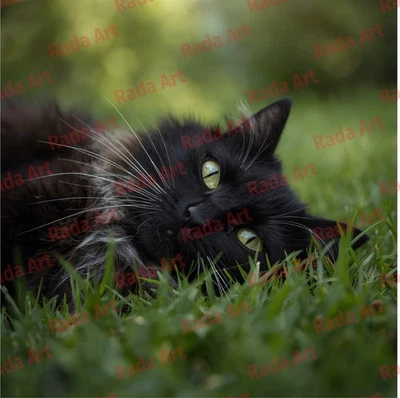 Juego de 2 fondos de pantalla fotográficos de escritorio colección de imágenes digitales arte Ai gato naturaleza Foto 1 de 2