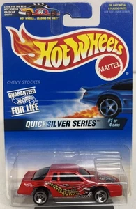 Chevy Stocker 1997 serie Quicksilver Hot Wheels - rojo no. 545 #1of4 (K) - Imagen 1 de 4