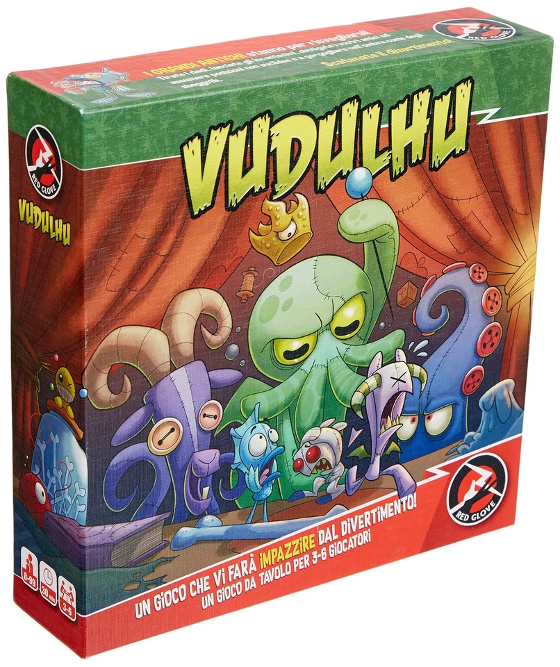 Red Glove - Vudulhu Brettspiel, Mehrfarbig, RG2058 - Image 1 of 4