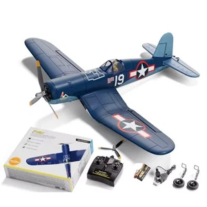 Volantex WWII F4U Fighter RC Plane 2.4G 4CH 500MM Remote 6Axis Gyro Stunt RTF - Picture 1 of 6