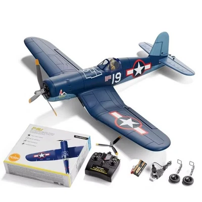 Volantex WWII F4U Fighter RC Plane 2.4G 4CH 500MM Remote 6Axis Gyro Stunt RTF - Image 1 of 4