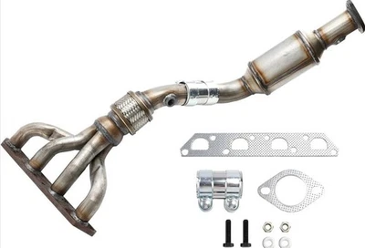 Catalytic Converter Type Approved + Fitting Kit Fit for Mini Cooper R50 R52 R53 - Image 1 of 4