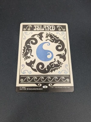 MTG Island Secret Lair Foil Basic Land Singles - Image 1 of 2