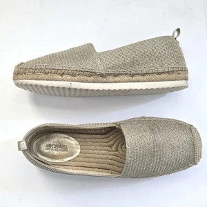 Michael Kors Kendrick Slipper Glitzer Espadrilles Schuhe 7,5 - Bild 1 von 4