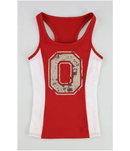 G-III Sports Girls Embellished O Racerback Tank Top, red, S - Picture 1 of 2