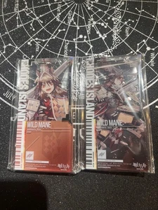 Arknights Wild Criniera Acrilico Portachiavi Pass Articolo Autenticazione - Foto 1 di 1