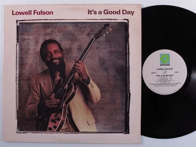 LOWELL FULSON It's A Good Day ROUNDER LP VG+ promo a Foto 1 de 2