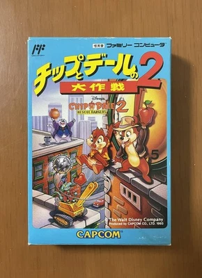 FC Disney's Chip 'N Dale Rescue Rangers 2 Japanese Nintendo Famicom NTSC-J Japan - Image 1 of 4