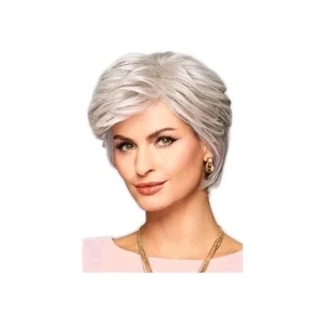 LOVE Wig by GABOR, Light Grey Heat Friendly, Gabor Comfort Cap, NEW - Picture 1 of 4