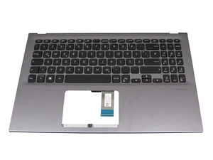 Asus VivoBook 15 X512JA original Tastatur inkl. Topcase DE (deutsch) schwarz/gra - Afbeelding 1 van 4