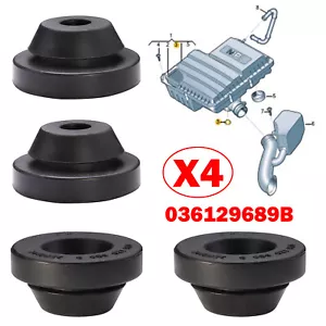 4x Air Filter Cleaner Buffer Rubber Cover Mount For SKODA FABIA KODIAQ OCTAVIA - Picture 1 of 8