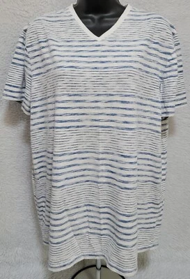 Camisa Urban Pipeline Hombre Talla L Grande Azul Blanco Rayas Foto 1 de 4