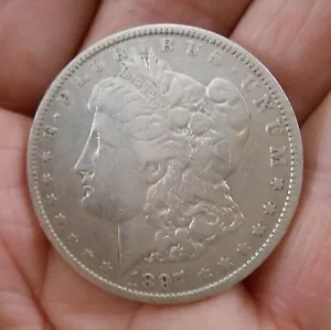 1897-O Morgan Silver Dollar ( NICE COIN ) - Picture 1 of 3