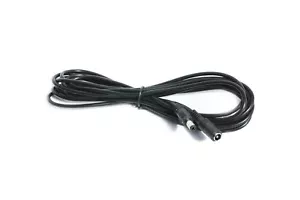 3m Extension Power Lead Charger Cable Black for 1Mii B06 Plus Bluetooth Receiver - Picture 1 of 5