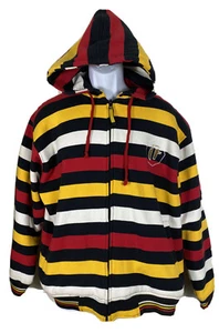 Mens S Tough Face Full Zip Hoodie Strips Fits Baggy - Picture 1 of 6