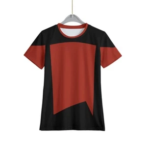 TNG Kid's T-Shirt Uniform Red - Picture 1 of 3