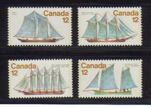 1977 Canada SC# 744-747 - Sailing Vessels Lot# 96 M-NH - Picture 1 of 1