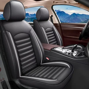 Car Front Seat PU Leather Cushion Pad 2 Seat Covers For Nissan Sentra 2008-2024 - Picture 1 of 6